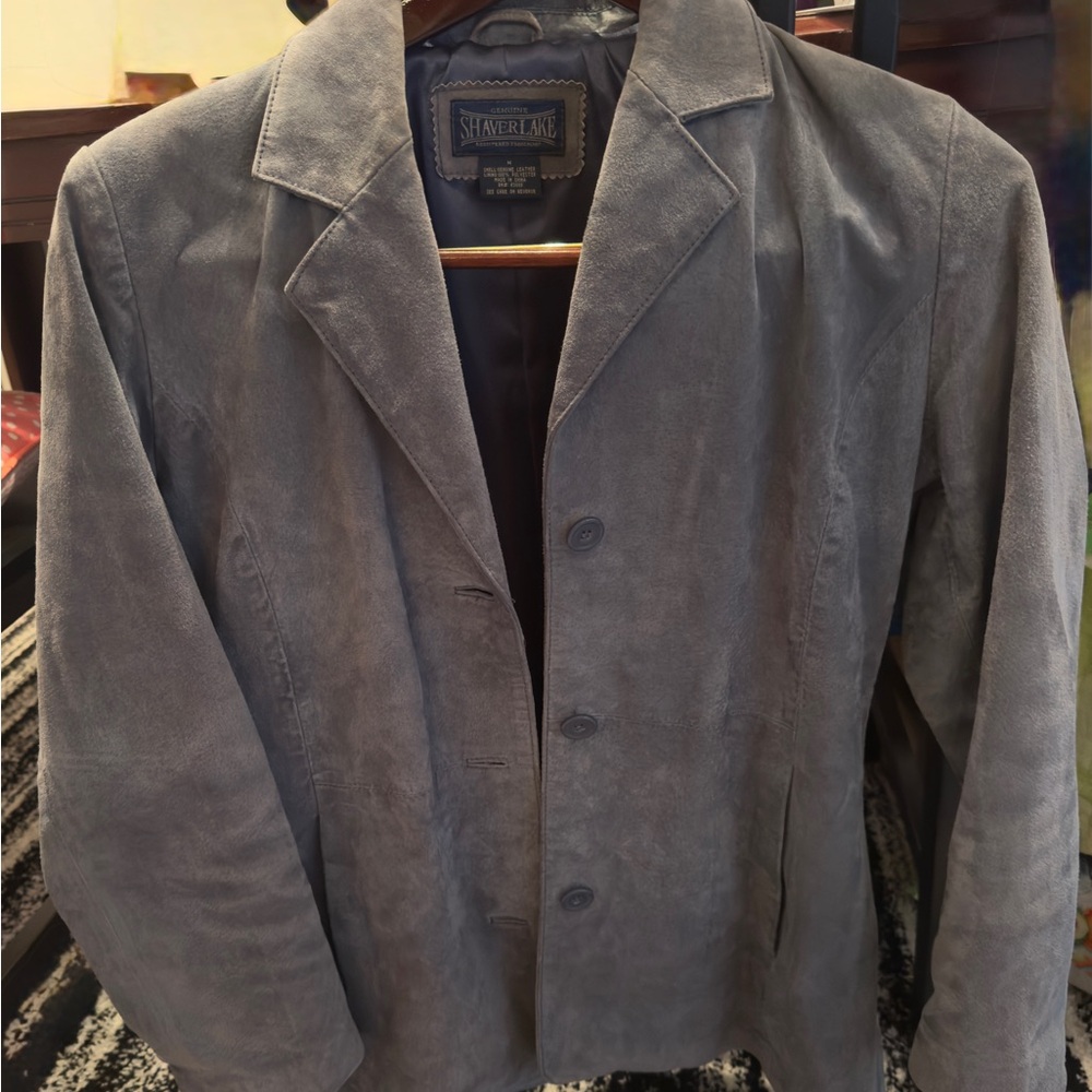 Shaver Lake Gray Women's Blazer Size M